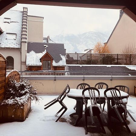 Appartements Avec Piscine Interieure Sauna Parking Etage 1 Au Centre Du Village Dans Residence Cami Real Saint-Lary-Soulan Buitenkant foto