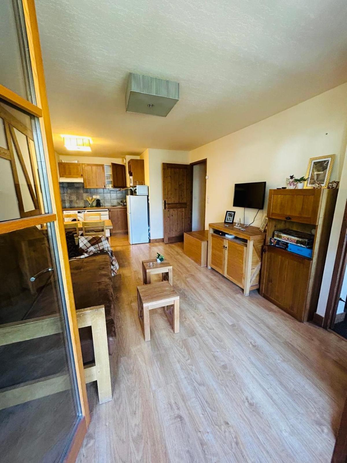 Appartements Avec Piscine Interieure Sauna Parking Etage 1 Au Centre Du Village Dans Residence Cami Real Saint-Lary-Soulan Buitenkant foto